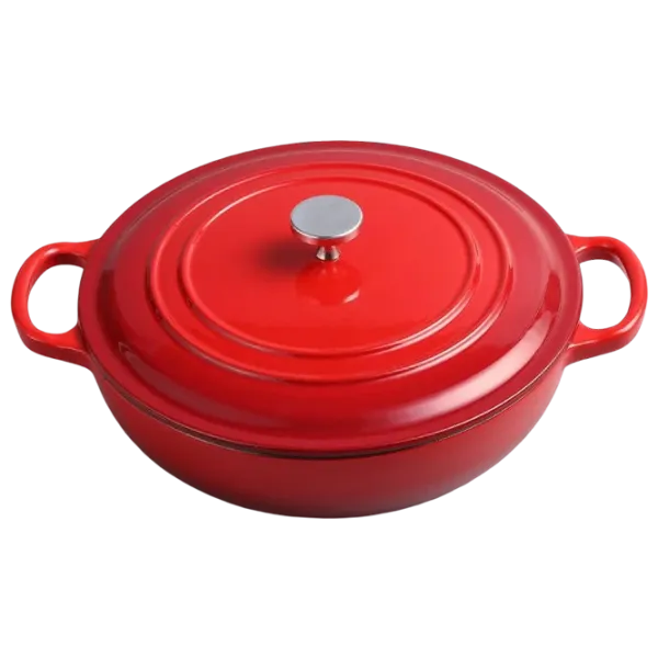 Кастрюля M-Cooker ST-143 4.2л Чугун / Красный photo 1 Кастрюля M-Cooker ST-143 4.2л Чугун / Красный photo 1