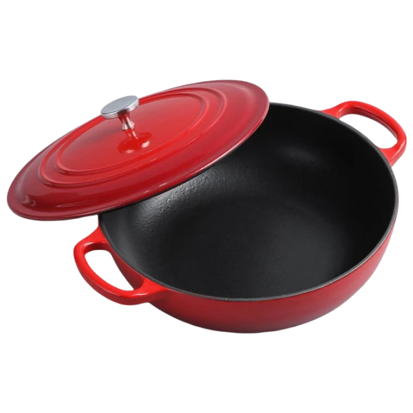 Кастрюля M-Cooker ST-143 4.2л Чугун / Красный photo 2 Кастрюля M-Cooker ST-143 4.2л Чугун / Красный photo 2