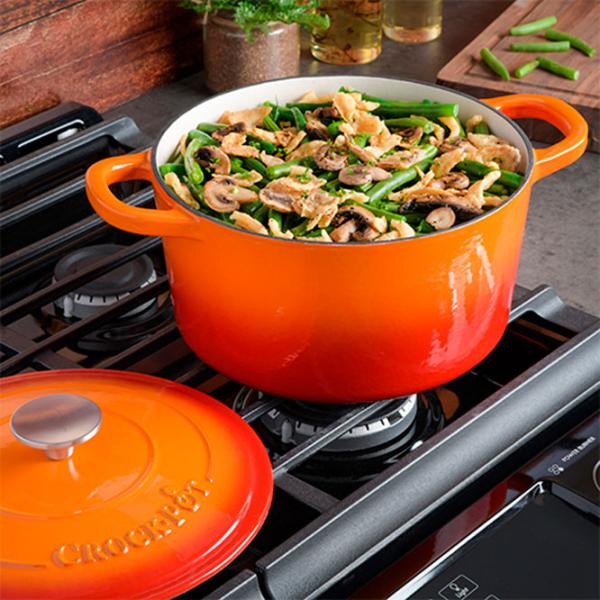 Кастрюля Crock-Pot 109469 4.7л Эмалированная сталь / Оранжевый photo 3