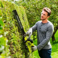 Mașină de tuns gard viu Ryobi RHT1850H25HS / Green photo 5