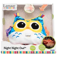 Интерактивная игрушка Tomy Lamaze Night Night Owl T27163 0+ / Разноцветный Белый