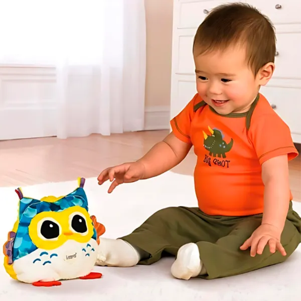 Jucărie interactivă Tomy Lamaze Night Night Owl T27163 0+ / Multicolor White photo 4