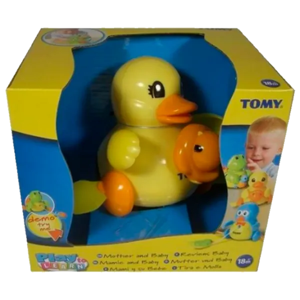Интерактивная игрушка Tomy Play to Learn Mother and chick T6502 18+ месяцев / Оранжевый Желтый photo 1