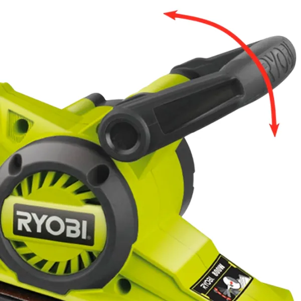 Șlefuitor Ryobi EBS800V Cu bandă / 800 W / Green photo 3 Șlefuitor Ryobi EBS800V Cu bandă / 800 W / Green photo 3