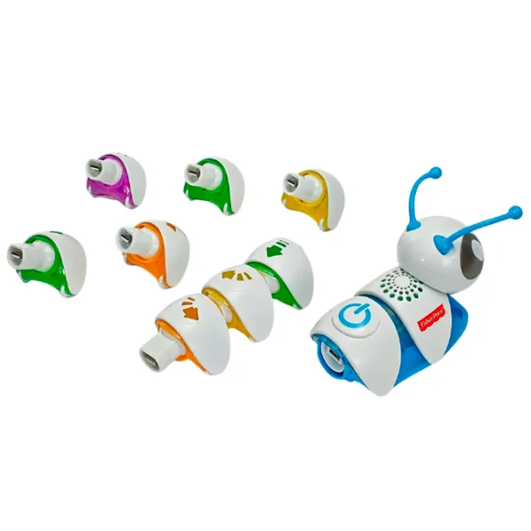 Интерактивная игрушка Fisher Price Caterpillar Connect and Run K-DKT39 3+ / Разноцветный Белый photo 2
