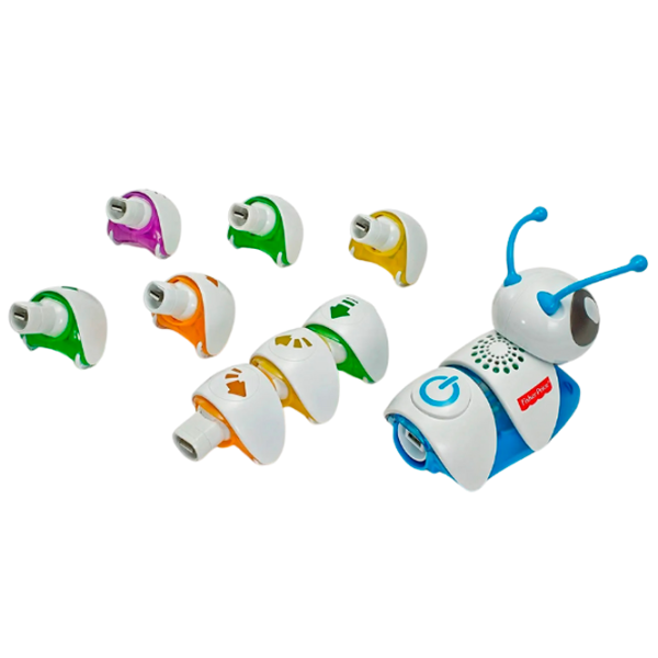 Интерактивная игрушка Fisher Price Caterpillar Connect and Run K-DKT39 3+ / Разноцветный Белый photo 2