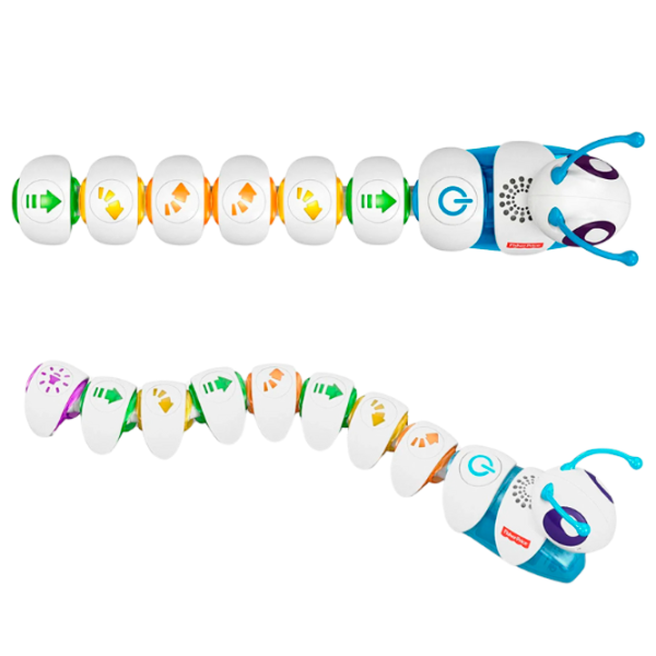 Интерактивная игрушка Fisher Price Caterpillar Connect and Run K-DKT39 3+ / Разноцветный Белый photo 4