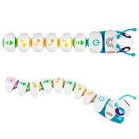 Jucărie interactivă Fisher Price Caterpillar Connect and Run K-DKT39 3+ / Multicolor White photo 4