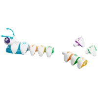 Jucărie interactivă Fisher Price Caterpillar Connect and Run K-DKT39 3+ / Multicolor White photo 6