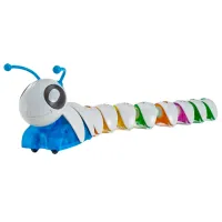 Jucărie interactivă Fisher Price Caterpillar Connect and Run K-DKT39 3+ / Multicolor White photo 7
