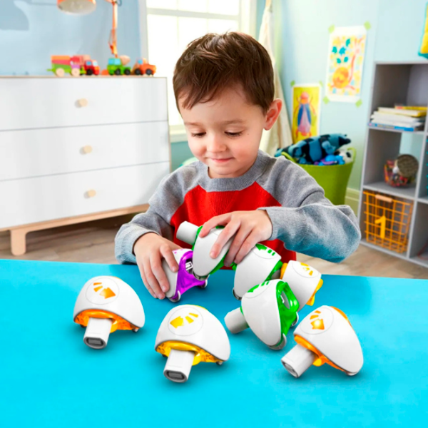 Интерактивная игрушка Fisher Price Caterpillar Connect and Run K-DKT39 3+ / Разноцветный Белый photo 11