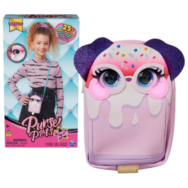 Интерактивная игрушка Spin Master Purse Pets Treats Puppy K-6065038 5+ / Разноцветный Розовый photo 2
