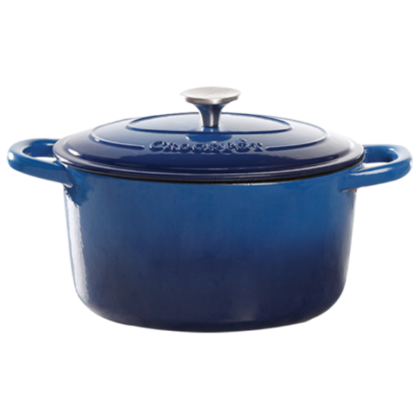 Кастрюля Crock-Pot 69145 6.6л Эмалированная сталь / Синий photo 1