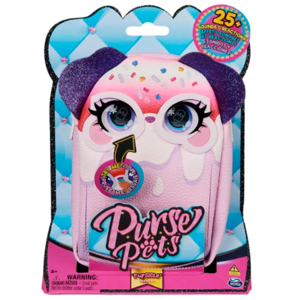Интерактивная игрушка Spin Master Purse Pets Питомец K-6064689 5+ / Разноцветный Разноцветный photo 3 Интерактивная игрушка Spin Master Purse Pets Питомец K-6064689 5+ / Разноцветный Разноцветный photo 3