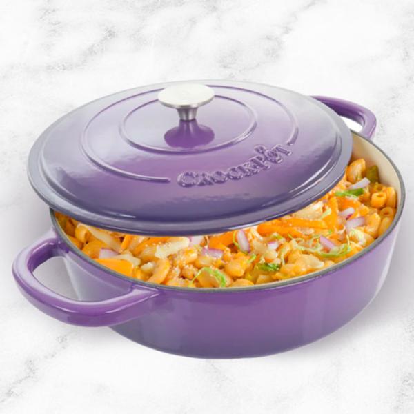 Кастрюля Crock-Pot 128606 4.7л Эмалированная сталь / Фиолетовый photo 4