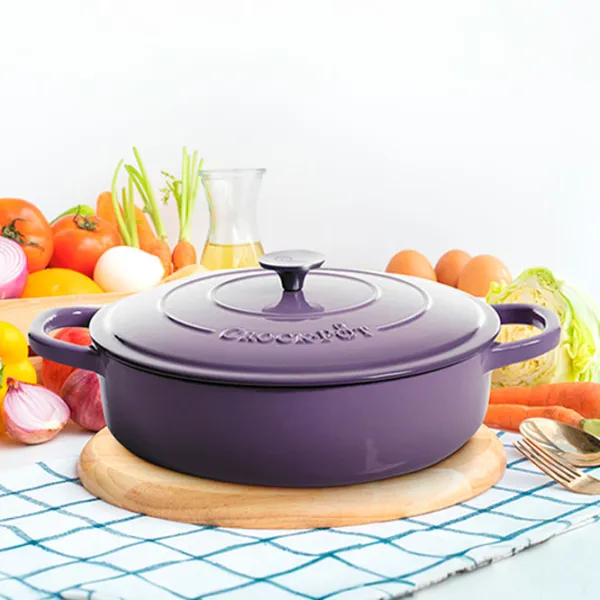 Кастрюля Crock-Pot 128606 4.7л Эмалированная сталь / Фиолетовый photo 5