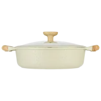 Cratiță Resto 93806 4.1l Aluminiu / Beige photo 2