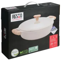 Cratiță Resto 93806 4.1l Aluminiu / Beige photo 8