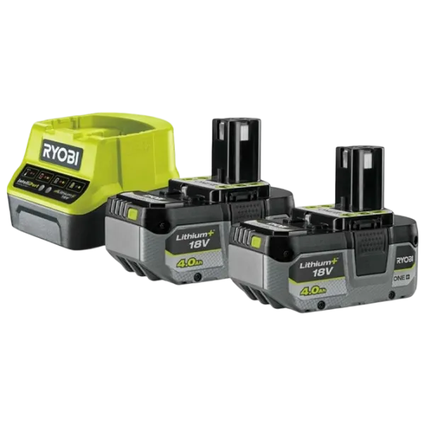 Set acumulatori și încărcător Ryobi RC18120-240X Li-Ion / 4 Ah / 18 V photo 1 Set acumulatori și încărcător Ryobi RC18120-240X Li-Ion / 4 Ah / 18 V photo 1