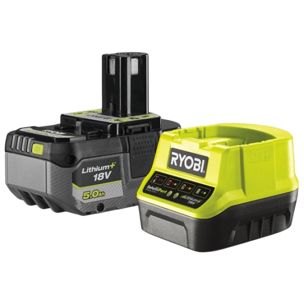 Set acumulatori și încărcător Ryobi RC18120-150X Li-Ion / 5 Ah / 18 V photo 1 Set acumulatori și încărcător Ryobi RC18120-150X Li-Ion / 5 Ah / 18 V photo 1