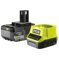 Комплект из аккумулятора и зарядного устройства Ryobi RC18120-150X Li-Ion / 5 Ач / 18 V