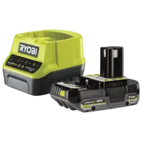 Комплект из аккумулятора и зарядного устройства Ryobi RC18120-120C Li-Ion / 2 Ач / 18 V