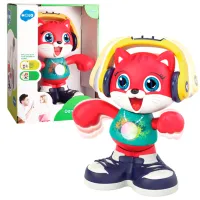 Jucărie interactivă Hola Toys Dancing cat E721 18+ luni / Multicolor Red photo 2