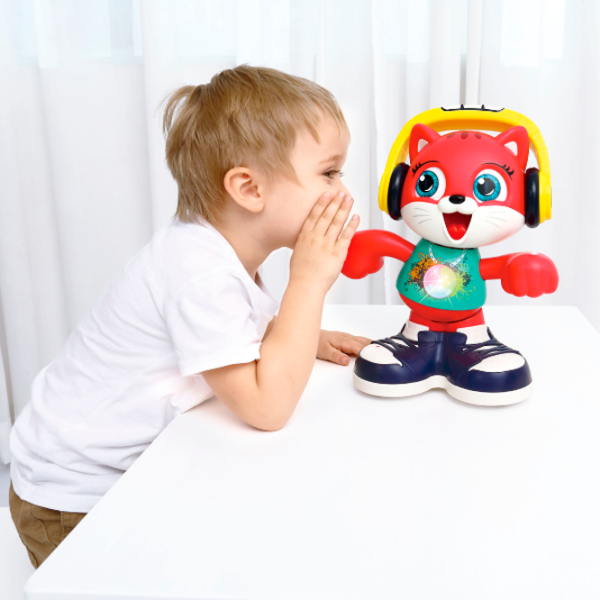 Jucărie interactivă Hola Toys Dancing cat E721 18+ luni / Multicolor Red photo 4 Jucărie interactivă Hola Toys Dancing cat E721 18+ luni / Multicolor Red photo 4