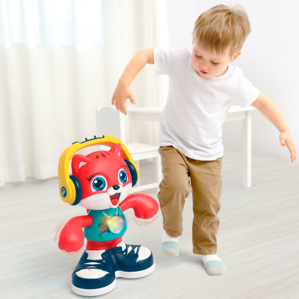 Jucărie interactivă Hola Toys Dancing cat E721 18+ luni / Multicolor Red photo 5 Jucărie interactivă Hola Toys Dancing cat E721 18+ luni / Multicolor Red photo 5