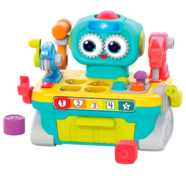 Jucărie interactivă Hola Toys Robot workbench HE8975 12+ luni / Multicolor Multicolor photo 2 Jucărie interactivă Hola Toys Robot workbench HE8975 12+ luni / Multicolor Multicolor photo 2