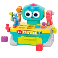 Jucărie interactivă Hola Toys Robot workbench HE8975 12+ luni / Multicolor Multicolor photo 2