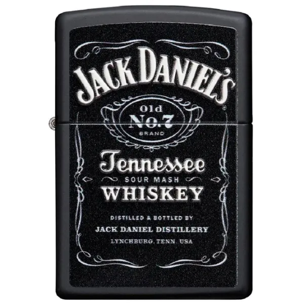 Зажигалка Zippo Jack Daniels Черный / Латунь photo 1