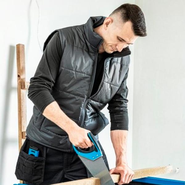 Vestă de lucru pentru bărbați Hoegert HT5K922 48 / S / Dark Gray photo 2 Vestă de lucru pentru bărbați Hoegert HT5K922 48 / S / Dark Gray photo 2
