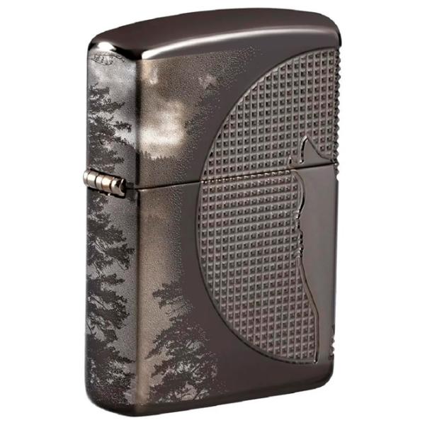 Brichetă Zippo Wolf Design Gray / Alamă photo 1 Brichetă Zippo Wolf Design Gray / Alamă photo 1