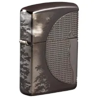 Brichetă Zippo Wolf Design Gray / Alamă