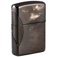 Зажигалка Zippo Wolf Design Серый / Латунь photo 2