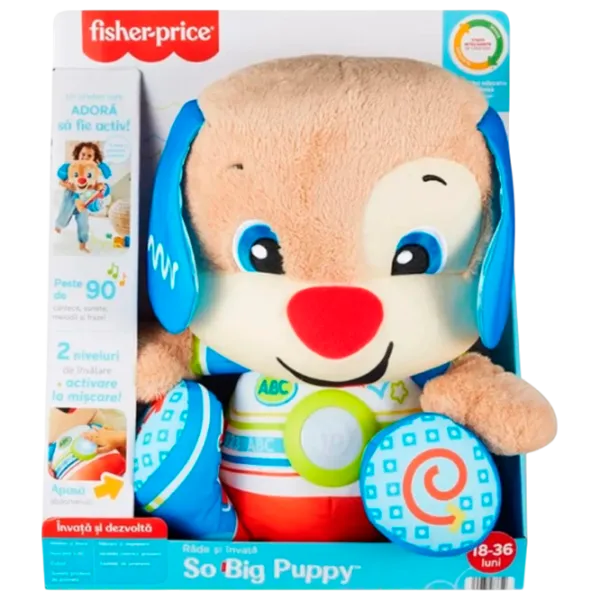 Интерактивная игрушка Fisher Price Râde și Învață So Big Puppy HJF23 18+ месяцев / Разноцветный Разноцветный photo 1