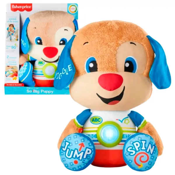 Интерактивная игрушка Fisher Price Râde și Învață So Big Puppy HJF23 18+ месяцев / Разноцветный Разноцветный photo 2