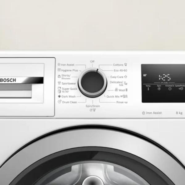 Стиральная машина Bosch WAN24266BY 8 кг / 1200 об/мин / Белый photo 6 Стиральная машина Bosch WAN24266BY 8 кг / 1200 об/мин / Белый photo 6