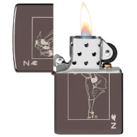 Brichetă Zippo Windy Design Maro / Alamă
