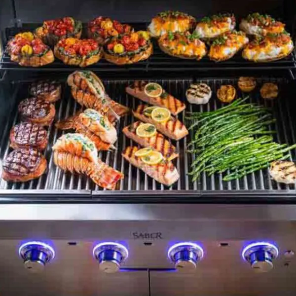 Мангал Saber Select 4 Burner TRU-Infrared  Газ / Мобильный photo 7