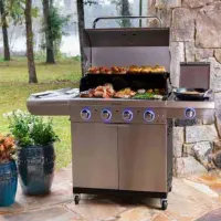 Мангал Saber Select 4 Burner TRU-Infrared Газ / Мобильный photo 9