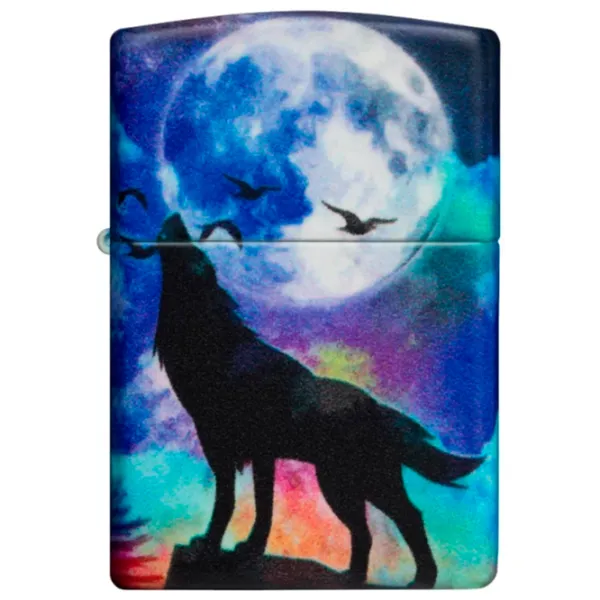 Зажигалка Zippo Wolf Design Разноцветный / Латунь photo 2