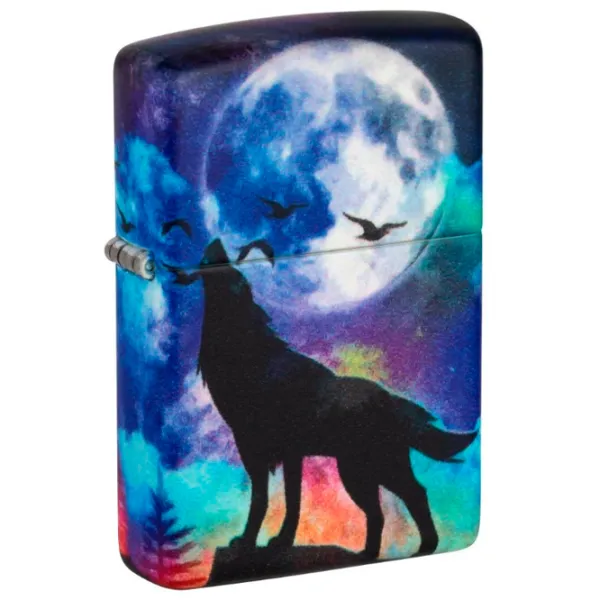 Зажигалка Zippo Wolf Design Разноцветный / Латунь photo 3