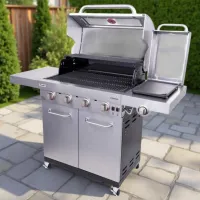 Мангал Char-Broil Signature PRO 4 Burner TRU-Infrared Газ / Мобильный photo 7