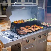 Мангал Char-Broil Signature PRO 4 Burner TRU-Infrared Газ / Мобильный photo 9