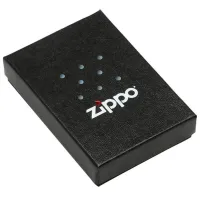 Зажигалка Zippo Emblem Flame Черный / Латунь photo 4
