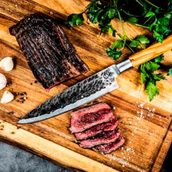 Кухонный нож Forged Olive Chef's Нержавеющая сталь / Серый photo 3
