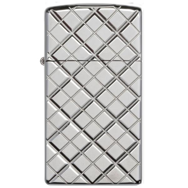 Brichetă Zippo Argyle Silver / Alamă photo 1