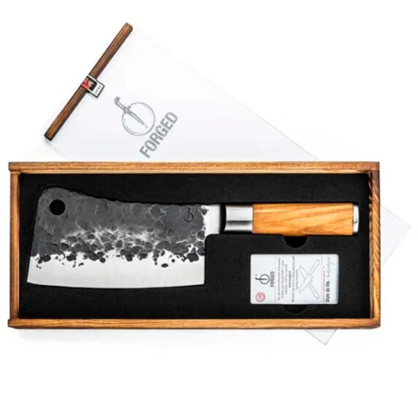 Кухонный нож Forged Olive Cleaver Нержавеющая сталь / Серый photo 2 Кухонный нож Forged Olive Cleaver Нержавеющая сталь / Серый photo 2